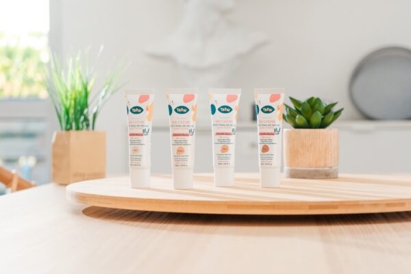 a group of products on a table